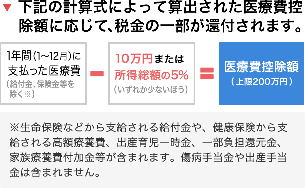 控除 確定 費 申告 医療